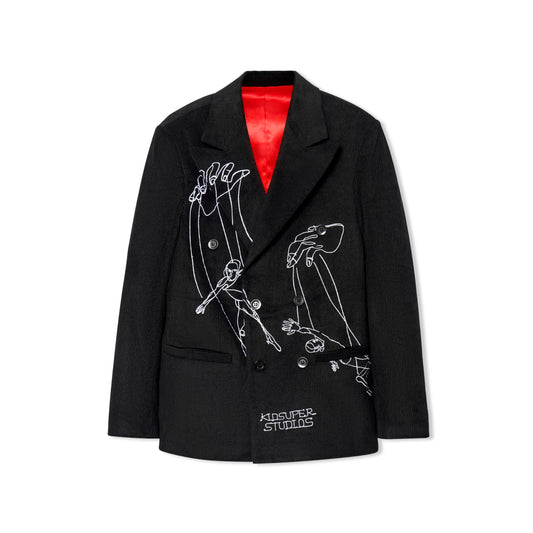 String Puppets Suit Top [Black]