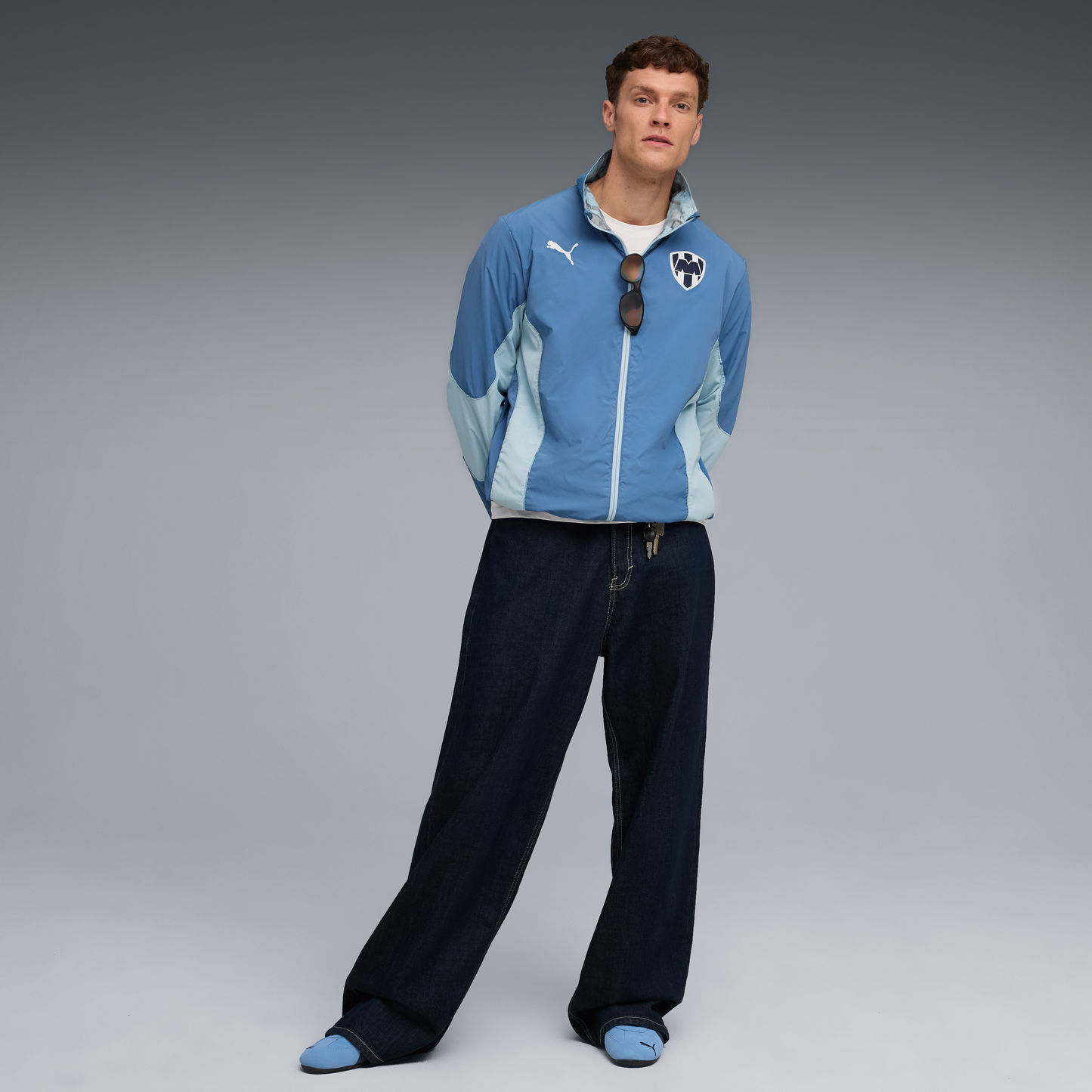 C.F. Monterrey REVERSIBLE JACKET [Blue Horizon/Electro Royal]