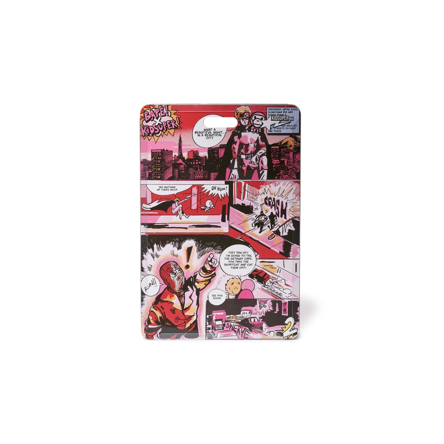 BAPE X KIDSUPER BAPE STA CLOG [PINK]